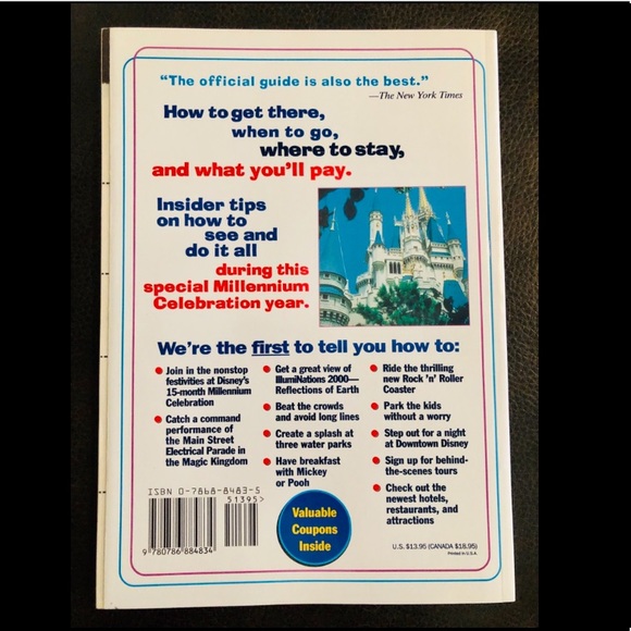 Birnbaum's 🐭 🎡Walt Disney World 🌎 2000 Inside Source - Picture 3 of 5